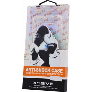Xssive Back Cover voor Apple iPhone 6 / 6S - Anti Shock - Transparant
