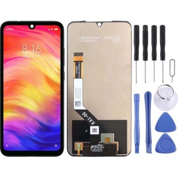 Let op type!! LCD Screen and Digitizer Full Assembly for Xiaomi Redmi Note 7 / Note 7 Pro(Black)