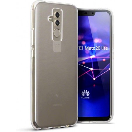 Hoesje voor Huawei Mate 20 Lite, gel case, doorzichtig