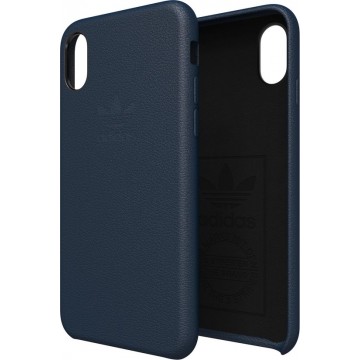 adidas OR Slim Case LEATHER for iPhone X/Xs blue