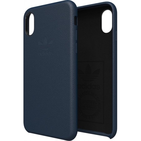 adidas OR Slim Case LEATHER for iPhone X/Xs blue
