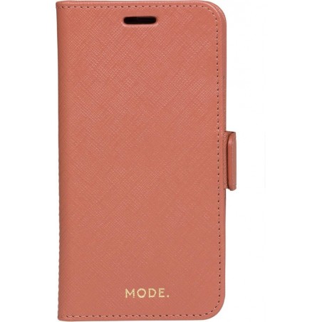 MODE. magnetic wallet New York - Rusty Rose - voor Apple iPhone 11 Pro