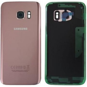 Accudeksel Pink Gold geschikt voor de Samsung G930F Galaxy S7