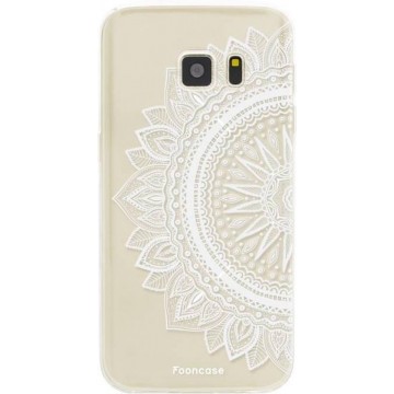FOONCASE Samsung Galaxy S7 hoesje TPU Soft Case - Back Cover - Mandala / Ibiza