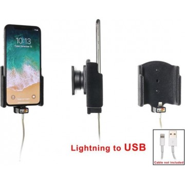 Brodit Halter für Kabelbefestigung Apple iPhone X / XS (Lightning zu USB)