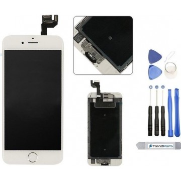 Kant en klaar compleet voorgemonteerd LCD scherm iPhone 6S PLUS WIT AAA+ kwaliteit + Tools