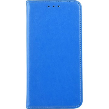 Samsung Galaxy J6 (2017) Pasjeshouder Blauw Booktype hoesje - Magneetsluiting (J600F)