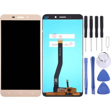 Let op type!! LCD Screen and Digitizer Full Assembly for Asus ZenFone 3 Laser  ZC551KL (Gold)