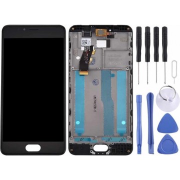 Let op type!! For Meizu M5s / Meilan 5s LCD Screen and Digitizer Full Assembly with Frame(Black)