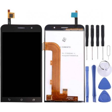 Let op type!! LCD Screen and Digitizer Full Assembly for Asus Zenfone Go 5 inch / ZB500KL (Black)