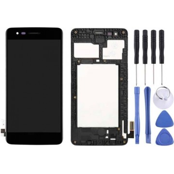 Let op type!! LCD Screen and Digitizer Full Assembly with Frame for LG K8 2017 Aristo M210 MS210 M200N US215