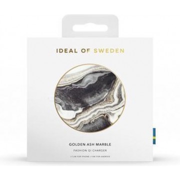 iDeal of Sweden Qi Charger Universal Golden Ash Marble