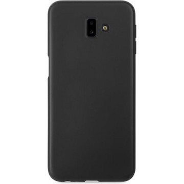 Backcover hoesje voor Samsung Galaxy J6+ (2018) - Zwart (J6 Plus)