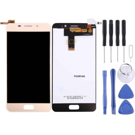 Let op type!! LCD Screen and Digitizer Full Assembly for Asus Zenfone 3s Max / ZC521TL (Gold)