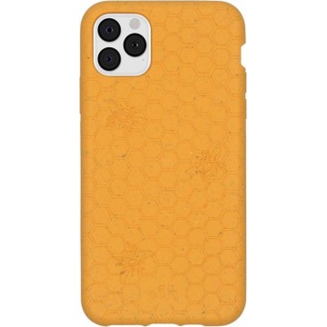 Pela Eco-Friendly Softcase Backcover iPhone 11 Pro Max hoesje - Oranje