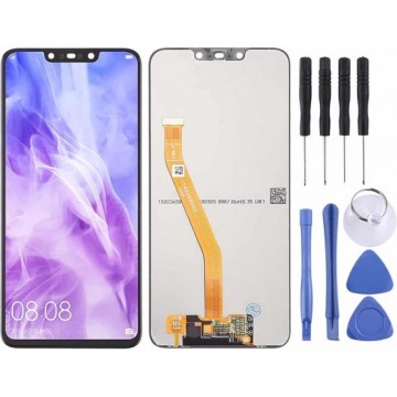 Let op type!! LCD Screen and Digitizer Full Assembly for Huawei Nova 3(Black)