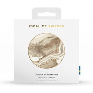 iDeal of Sweden Qi Charger Universal Golden Sand Marble