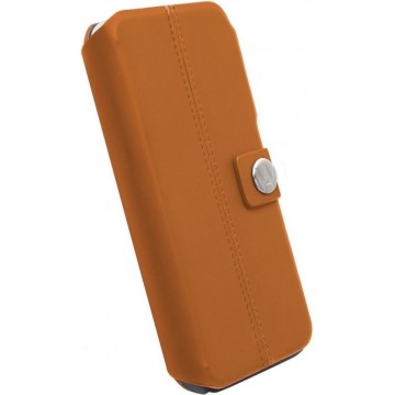 Krusell Drop Off Case voor iPhone 6 Plus - Oranje/Bruin