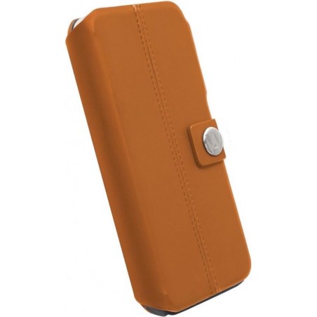Krusell Drop Off Case voor iPhone 6 Plus - Oranje/Bruin