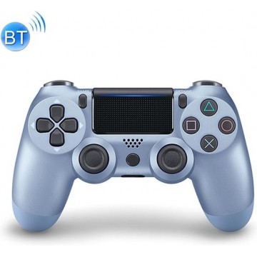 Let op type!! Voor PS4 draadloze Bluetooth spelbesturing gamepad met licht (blauw)