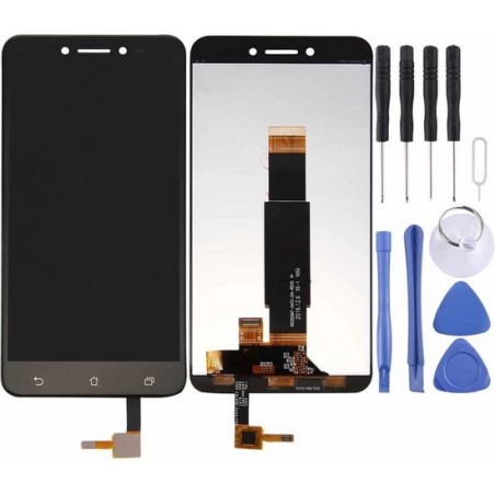 Let op type!! LCD Screen and Digitizer Full Assembly for Asus ZenFone Live / ZB501KL (Black)