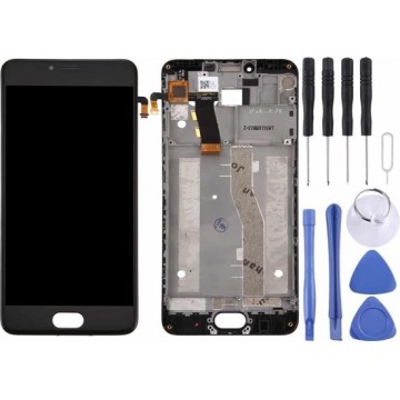 Let op type!! For Meizu M5 / Meilan 5 LCD Screen and Digitizer Full Assembly with Frame(Black)