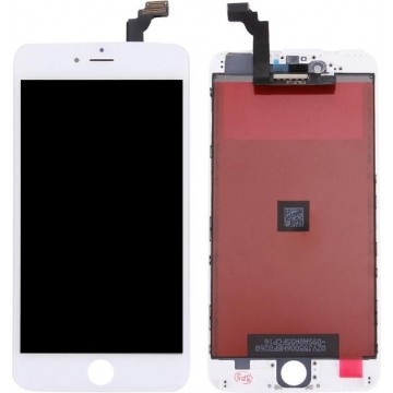 Let op type!! LCD Screen and Digitizer Full Assembly with Frame for iPhone 6 Plus(White)