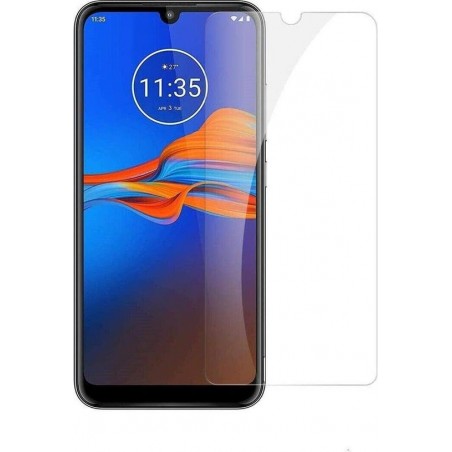 Motorola Moto E6 Plus Screenprotector Glas - Tempered Glass Screen Protector - 1x