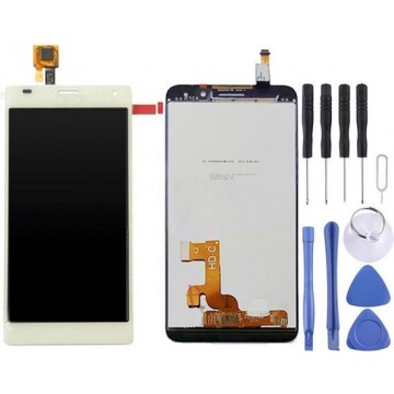 2 in 1 voor Huawei Honor 4X (LCD + Touch Pad) Digitizer Vergadering (wit)