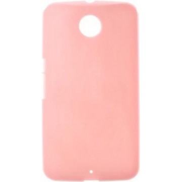 Motorola Nexus 6 - hoes, cover, case - TPU - Roze
