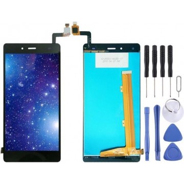 Let op type!! LCD Screen and Digitizer Full Assembly for Tecno Infinix Hot 4 X557 (Black)