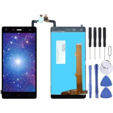 Let op type!! LCD Screen and Digitizer Full Assembly for Tecno Infinix Hot 4 Pro X556 (Black)