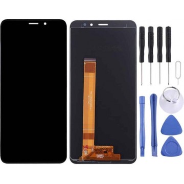 Let op type!! LCD Screen and Digitizer Full Assembly for Meizu Meilan S6 / M6s / M712H / M712Q(Black)