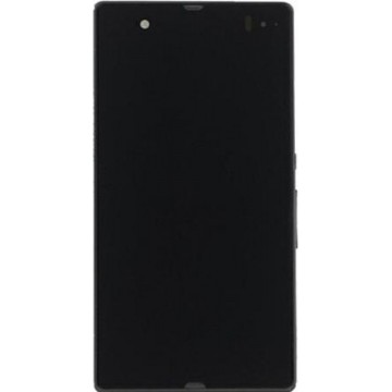 Let op type!! LCD Display + Touch Panel with Frame  for Sony Xperia Z / L36H / C6603 / C6602(Black)