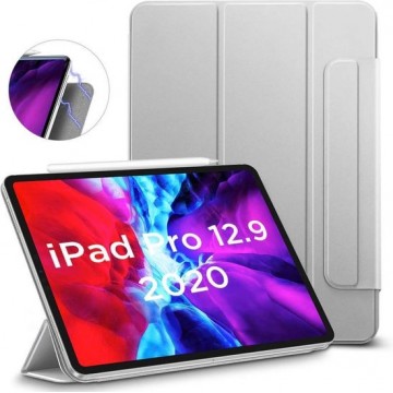 Hoesje ESR Apple iPad Pro 12.9 (2020) Yippee Color Magnetic Case - Zilver/Grijs