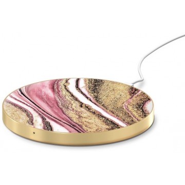 iDeal of Sweden Qi Charger Universal Cosmic Pink Swirl