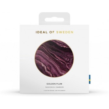 iDeal of Sweden Qi Charger Universal Golden Plum