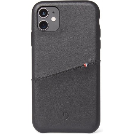 Decoded Back Cover Card Case iPhone 11 Zwart