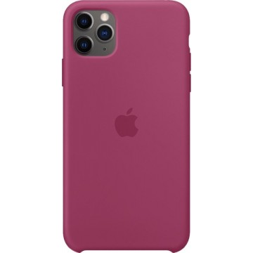 Apple Silicone Backcover iPhone 11 Pro Max hoesje - Paars