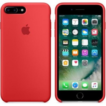 Apple Siliconen Hoesje voor Apple iPhone 7 Plus/8 Plus - Rood
