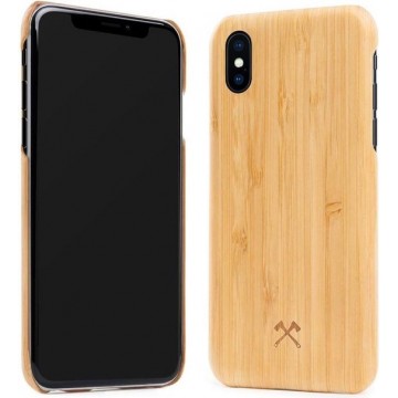 iPhone Xs/X hoesje - Woodcessories - Bamboo - Hout