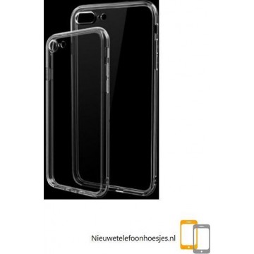Nieuwetelefoonhoesjes.nl Apple Iphone 7Plus / 8Plus Transparant siliconen hoesje