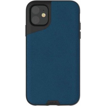 MOUS Contour Apple iPhone 11 Hoesje - Blue Leather