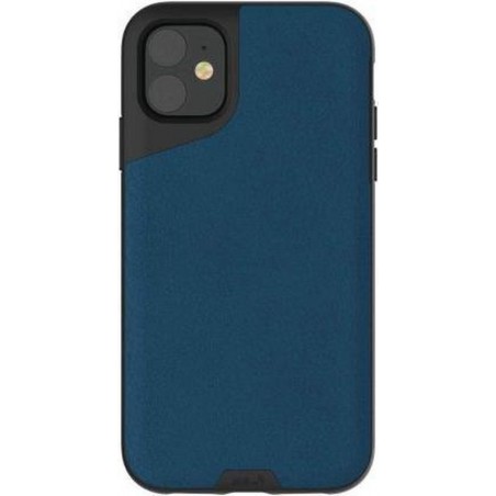 MOUS Contour Apple iPhone 11 Hoesje - Blue Leather