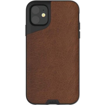 MOUS Contour Apple iPhone 11 Hoesje - Brown Leather