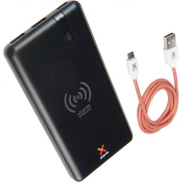 Xtorm Fuel Series Power Bank Wireless 6000 Essence -  Inclusief Andoid Micro USB Kabel - FSXW302-CX001