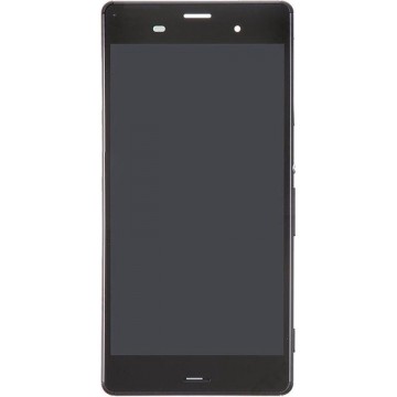 LCD Display + Touch Screen Digitizer Assembly with Frame for Sony Xperia Z3 / D6603 / D6643 / D6653 (Single SIM Version)(Black)