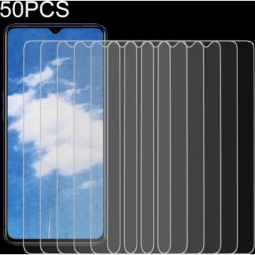 Let op type!! 50 stuks voor OPPO Reno ACE 9H 2.5 D scherm gehard glas film