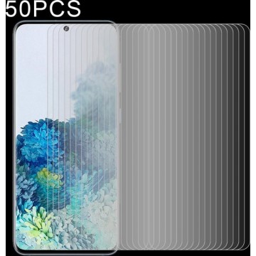 Voor Galaxy S20 + 50 PCS 0,26 mm 9H 2,5D Explosieveilige gehard glasfilm met niet-volledig scherm