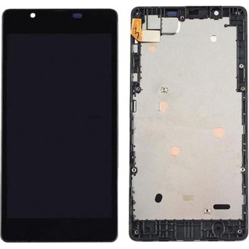 Let op type!! LCD Screen and Digitizer Full Assembly with Frame for Microsoft Lumia 540